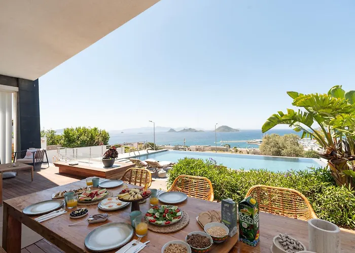 Marinhill High Luxury With Private Pool And Sea View ヴィラ ボドルム